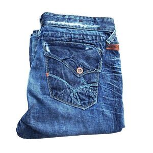 RARE Union Designer Jeans Size 34 Blue